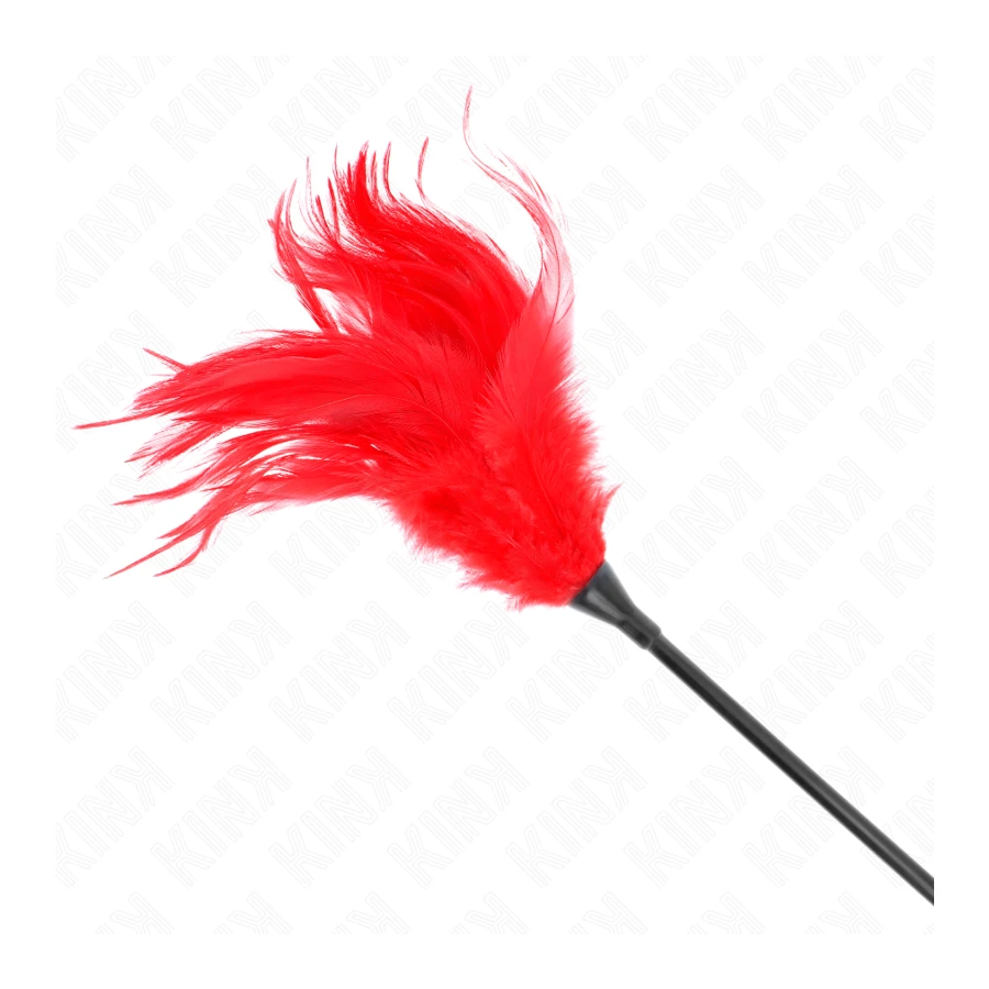 KINK - PIUME MULTIPLE ROSSE TICKLE 45 CM